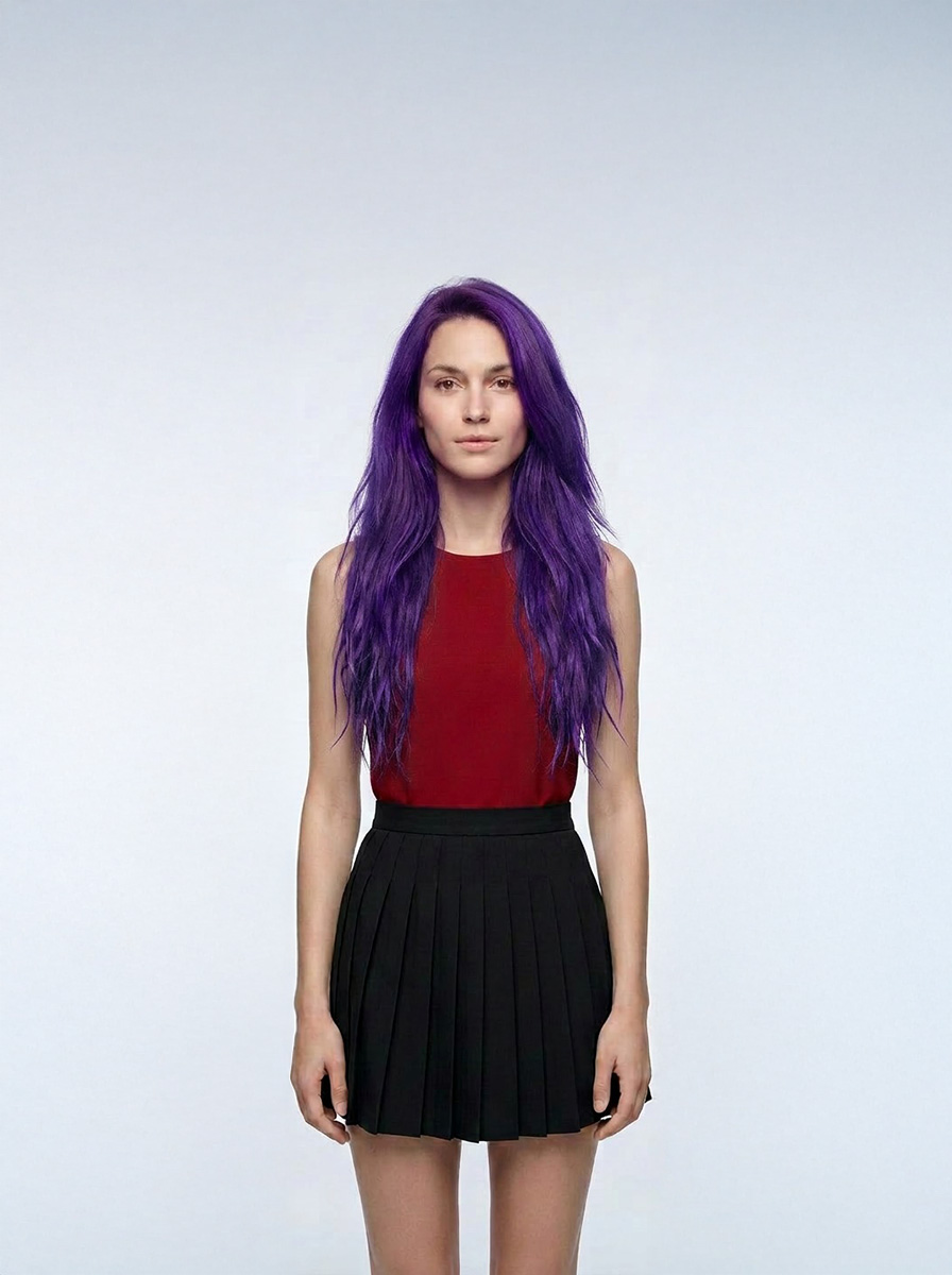 Mark III violet-presenting variant — female configuration